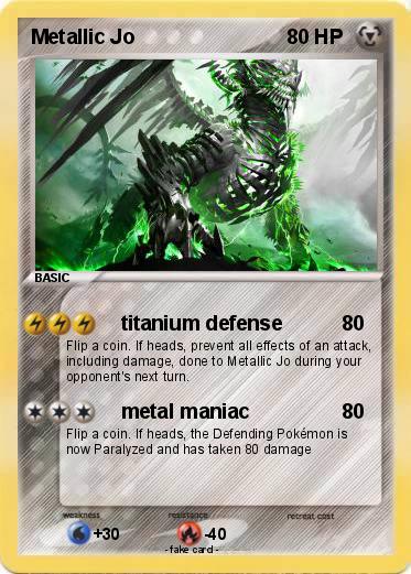 Pokemon Metallic Jo