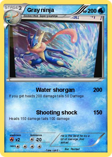 Pokemon Gray ninja