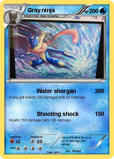 Pokemon Gray ninja