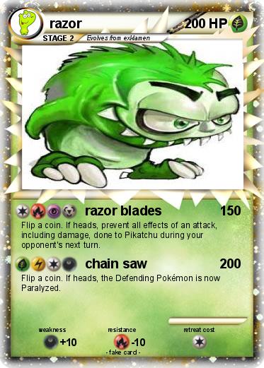 Pokemon razor