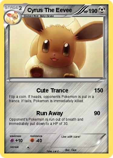 Pokemon Cyrus The Eevee