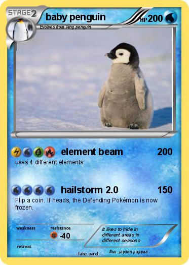 Pokemon baby penguin