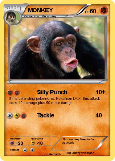 Pokemon MONKEY