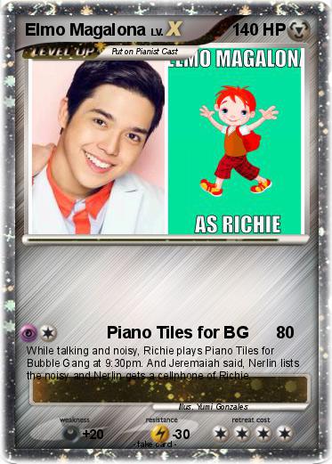 Pokemon Elmo Magalona