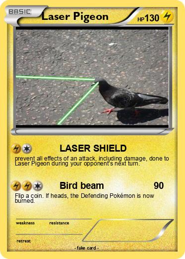 Pokemon Laser Pigeon
