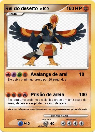 Pokemon Rei do deserto