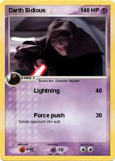 Pokemon Darth Sidious