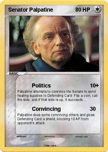 Pokemon Senator Palpatine