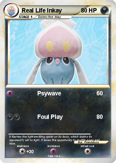 Pokemon Real Life Inkay