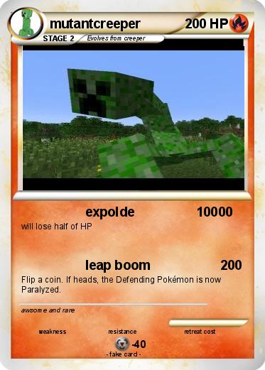 Pokemon mutantcreeper