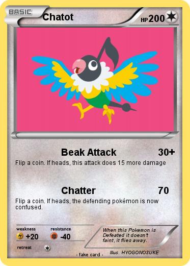 Pokemon Chatot