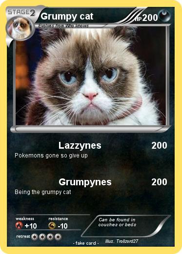 Pokemon Grumpy cat
