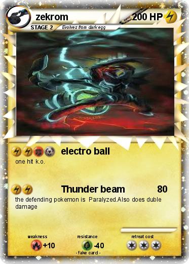 Pokemon zekrom