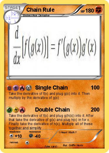 Pokemon Chain Rule