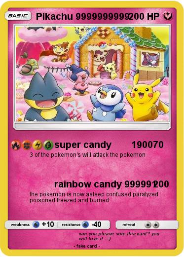 Pokemon Pikachu 9999999999