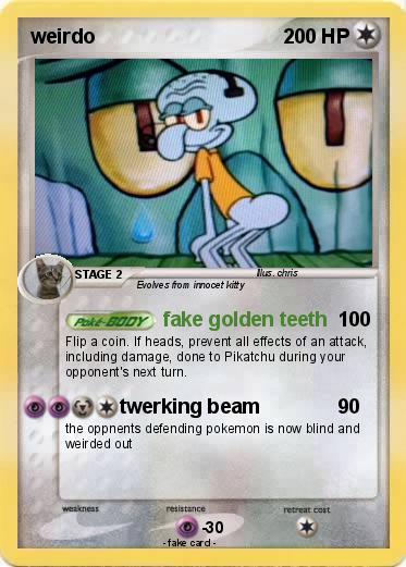 Pokemon weirdo