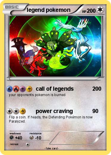 Pokemon legend pokemon