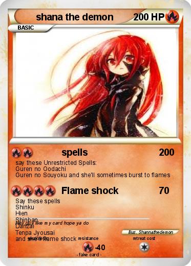 Pokemon shana the demon