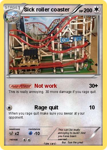 Pokemon Sick roller coaster