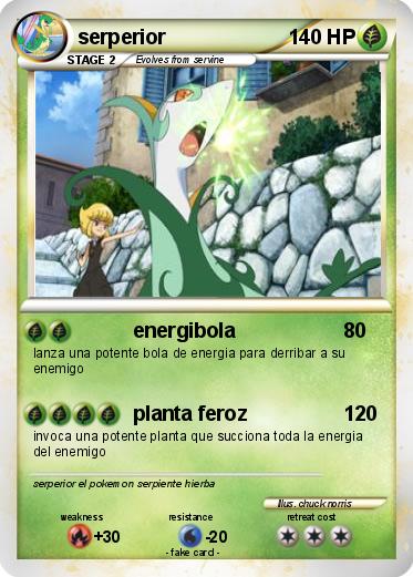 Pokemon serperior