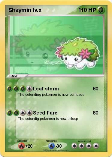 Pokemon Shaymin lv.x