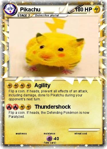 Pokemon Pika hamster