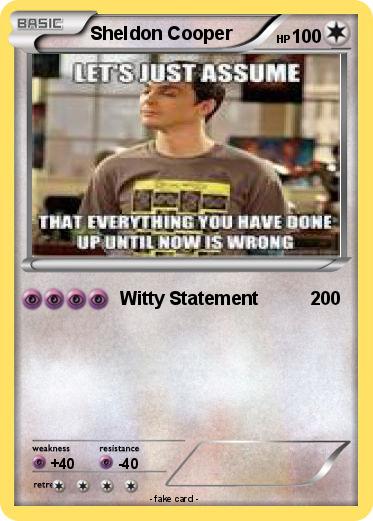 Pokemon Sheldon Cooper