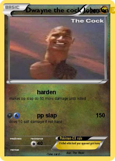Pokemon Dwayne the cock Johnson