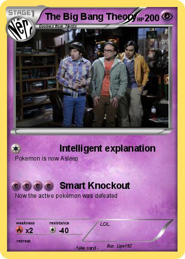 Pokemon The Big Bang Theory