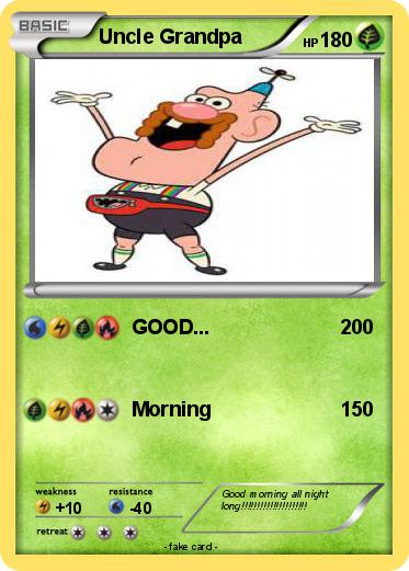 Pokemon Uncle Grandpa