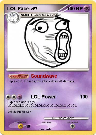 Pokemon LOL Face