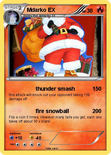 Pokemon Mdarko EX
