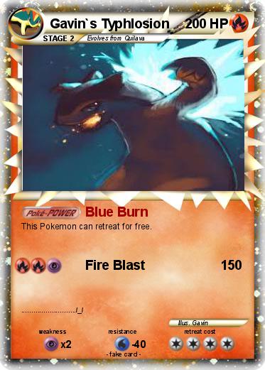 Pokemon Gavin`s Typhlosion