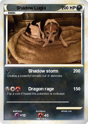 Pokemon Shadow Lugia