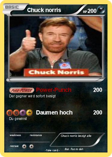 Pokemon Chuck norris