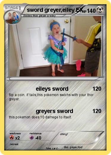 Pokemon sword greyer,eiley EX