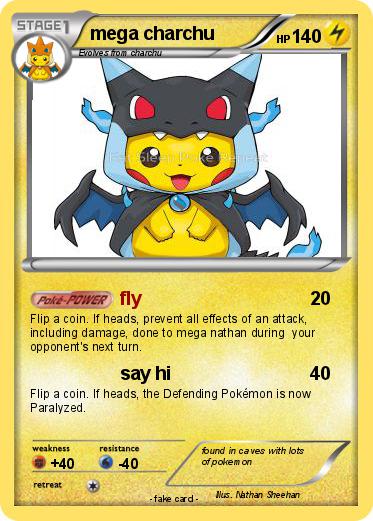 Pokemon mega charchu