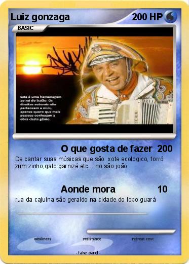 Pokemon Luiz gonzaga