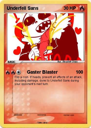 Pokemon Underfell Sans