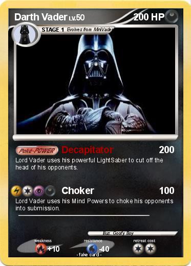 Pokemon Darth Vader