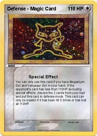 Pokemon Defense - Magic Card