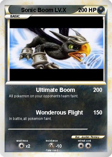 Pokemon Sonic Boom LV.X