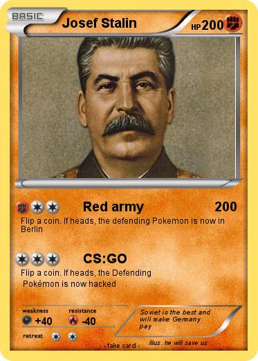 Pokemon Josef Stalin