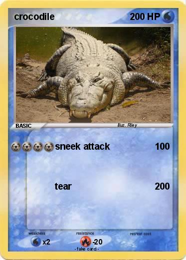 Pokemon crocodile