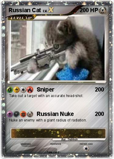 Pokemon Russian Cat
