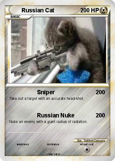 Pokemon Russian Cat