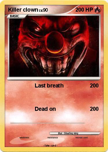Pokemon Killer clown