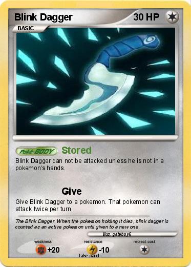 Pokemon Blink Dagger