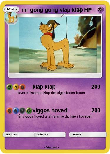 Pokemon mr gong gong klap klap