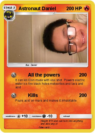 Pokemon Astronaut Daniel
